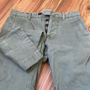 Gustin olive chinos 29 slim made in USA